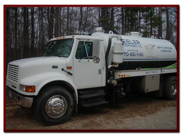 an image of Meeler Septic Services Truck